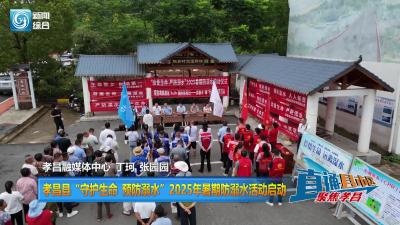 【直通县市区】孝昌县“守护生命 预防溺水”2025年暑期防溺水活动启动