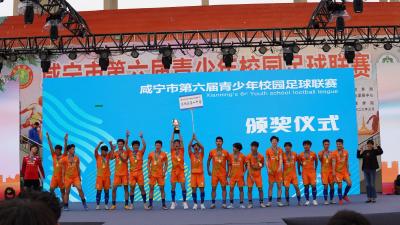 咸宁市第六届青少年校园足球联赛落幕  崇阳两队包揽冠军