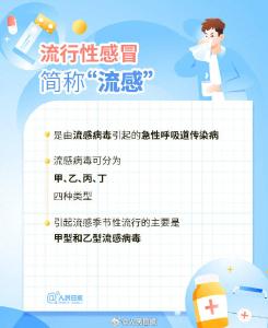 收藏！流感流行期注意这些防护要点→