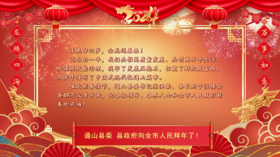 【云上咸宁】通山县委、县政府向全市人民拜年！