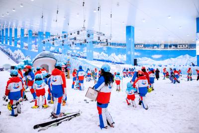 春节前三天，5.5万人次在咸宁滑雪泡温泉