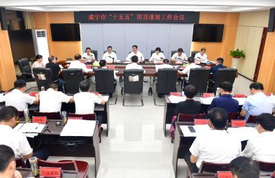 杨军主持召开市“十五五”项目谋划工作会议 奋力书写咸宁“十五五”精彩篇章