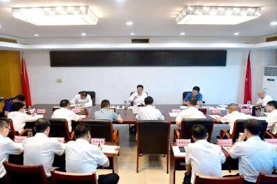 杨军在全市能级提升行动推进会上要求：上下协同抓好落实 塑造咸宁发展新优势