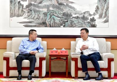 杨军会见中国银行湖北省分行党委书记、行长俞群一行 深化政银合作 促进共赢发展