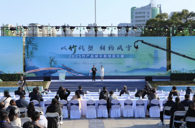 “以竹代塑”创意角逐 全国高手咸宁过招