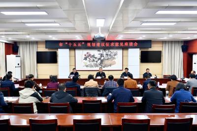 周锋主持召开座谈会 坚持开门问策 广泛凝聚共识 高质量编制好我市“十五五”规划