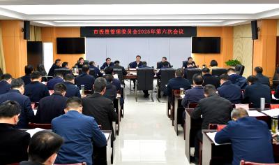 杨军主持召开市投委会2025年第六次会议 持续深化投资体制改革 发挥政府投资更大效益