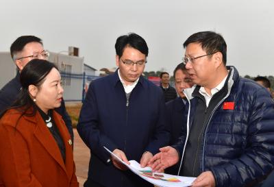 杨军到嘉鱼调研项目建设 秉持链式思维 推动产业集聚 提升发展能级