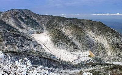 定了！1月1日九宫山滑雪场盛大开板