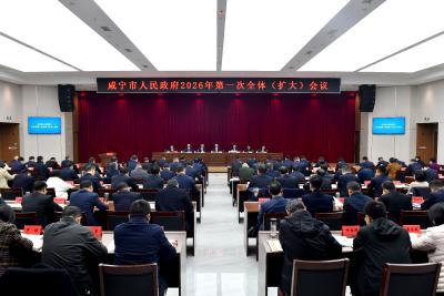 杨军在市政府2026年第一次全体（扩大）会议上要求 铆足干劲狠抓落实 奋力实现良好开局