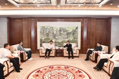 市领导和元气森林一行座谈交流 携手推动食品饮料产业高质量发展