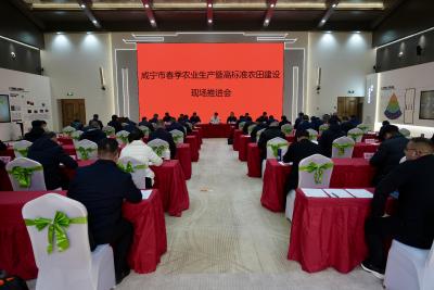 全市春季农业生产暨高标准农田建设现场推进会召开  抢抓农时推进春耕 夯实粮食丰收基础