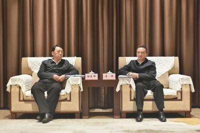 市领导和湖北农业发展集团一行座谈交流 携手推动现代农产品加工产业高质量发展