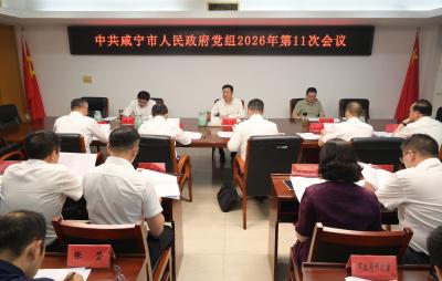 杨军主持召开市政府党组会议 切实抓好问题整改整治 确保学习教育取得实效