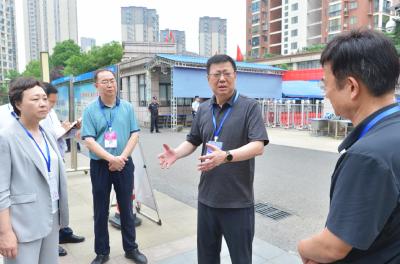 杨军开展高考巡考工作时要求 严谨细致做好考务组织 用心用情做实服务保障