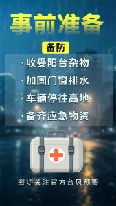 @咸宁人：一图读懂！应对台风灾害，这份防范避险海报请收好！