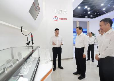王忠林到中国信科集团调研6G研发应用工作并召开推进会 全力支持中国信科集团打造千亿企业 抢占6G新赛道培育壮大新质生产力