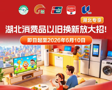 湖北消费品以旧换新放大招啦！