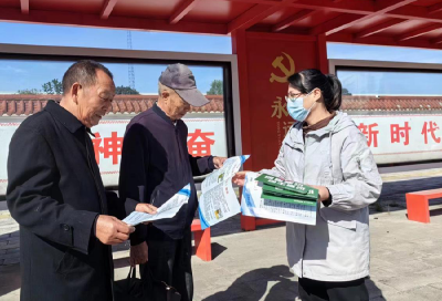 泽口街道开展新型毒品危害知识宣传活动