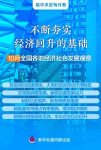 稳中求进每月看｜不断夯实经济回升的基础——10月全国各地经济社会发展观察