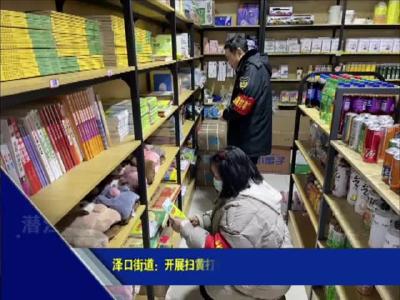 泽口街道：开展扫黄打非专项检查 营造风清气正文化氛围