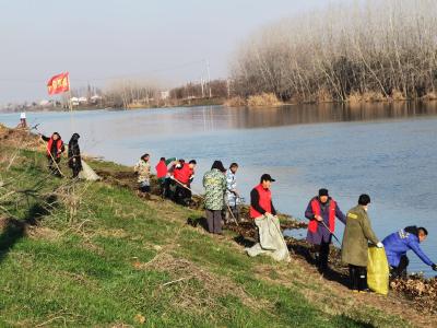 白鹭湖管理区新湖办事处开展冬季人居环境整治工作