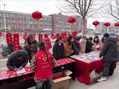 周矶街道爱民社区：文化惠民送祝福 居民乐享幸福年