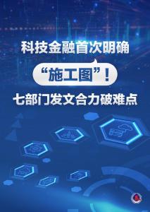 新华鲜报丨科技金融首次明确“施工图”！七部门合力破难点 