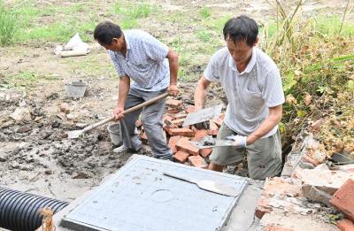 后湖管理区流塘办事处大力开展人居环境整治