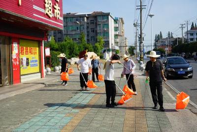 运粮湖管理区“全民洁城”行动拉开序幕