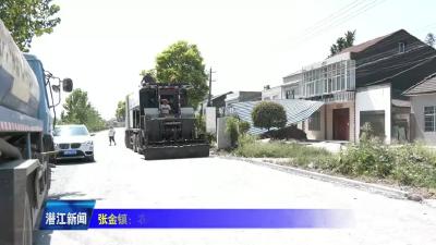 张金镇：农村公路“焕”新颜  铺就出行幸福路