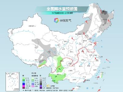全国大部气温进入升温通道 东北降雪持续局地有暴雪 