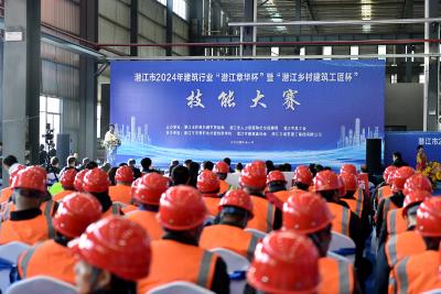 2024年建筑行业“潜江章华杯”暨“潜江乡村建筑工匠杯”技能大赛举行