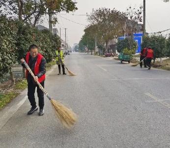 老新镇全民洁城行动持续升温