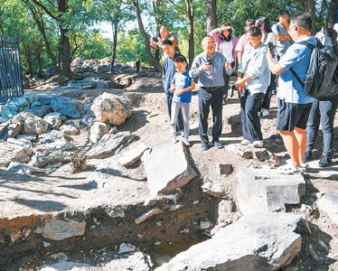 圆明园文源阁遗址考古成果发布 文源阁是怎么设计的 