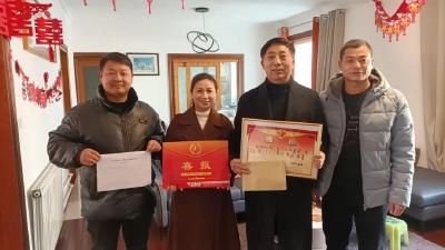 广华寺街道一名现役军人荣立三等功