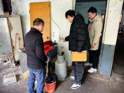 运粮湖管理区：深入开展燃气安全“百日攻坚”整治行动