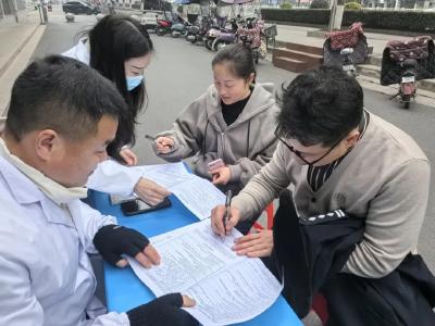 广华寺街道开展无偿献血活动