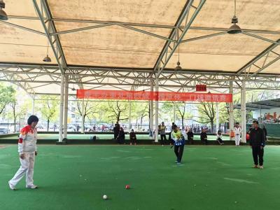 泰丰街道举办第四届“棉原杯”门球邀请赛