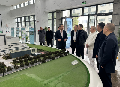 陕西欣宇智拓农业发展有限公司来潜考察