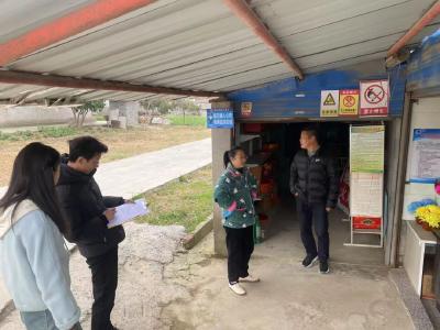 高场街道开展烟花爆竹安全“体检”