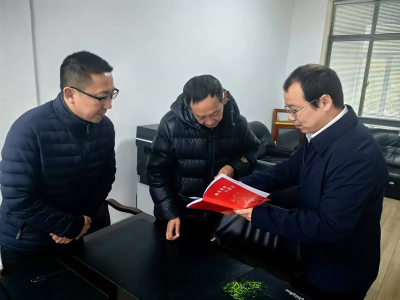 市发改委：入企送政策 服务暖人心