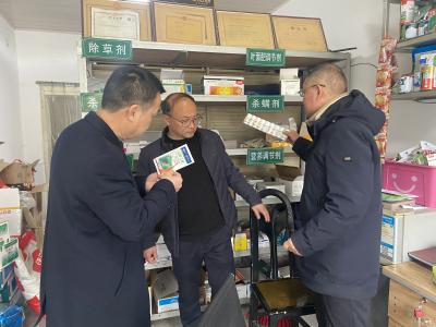 园林街道：开展农资专项检查 护航春耕生产