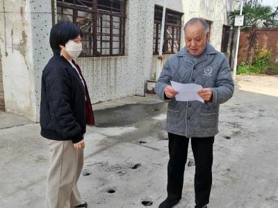 广华寺街道开展清明节文明祭祀宣传活动