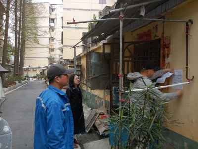 建设街社区：清理“小菜园” 美化“大家园”