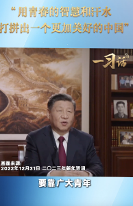 一习话丨“用青春的智慧和汗水打拼出一个更加美好的中国”