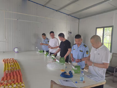 市农业综合执法支队开展禽类养殖场药物残留拉网式排查