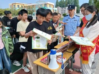 运粮湖管理区：开展系列禁毒宣传活动