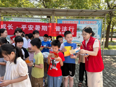 高场街道开展法治宣传活动