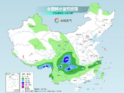 南方新一轮暴雨过程接踵而至 华北东北高温干热持续 